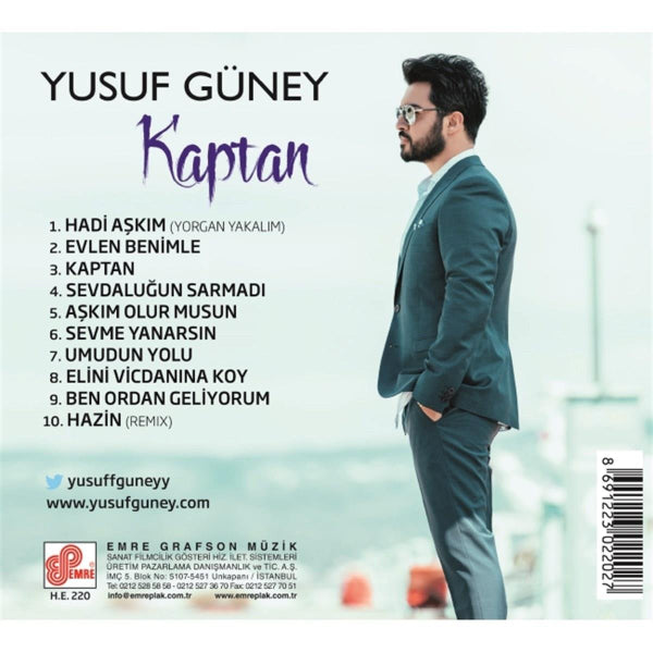Yusuf Güney - Kaptan ( CD )Türkçe CD
