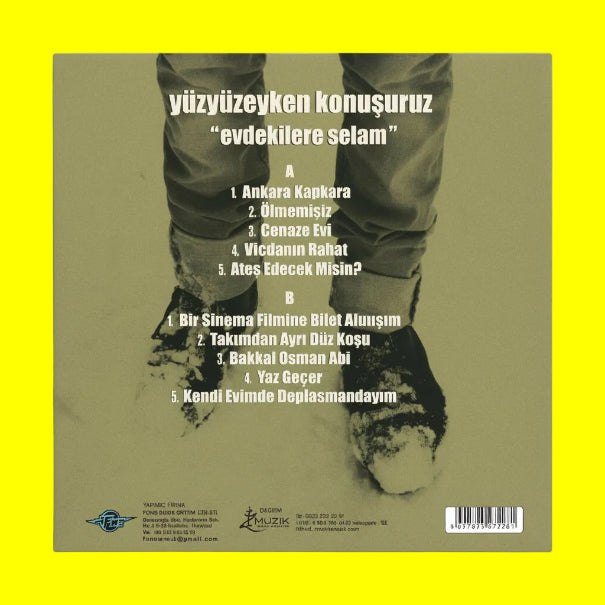Yüzyüzeyken Konuşuruz - Evdekilere Selam (Plak) Yüzyüzeyken Konuşuruz| Evdekilere Selam | Plak