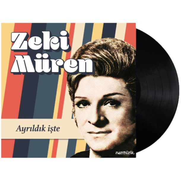 Zeki Müren Plak | Ayrıldık İşte ( Türk Sanat | müziği | müzik | Plak) vinil plak | LP