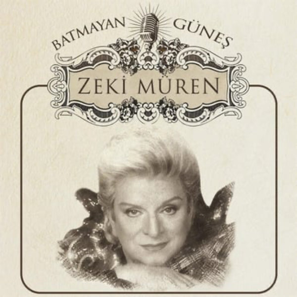 Zeki Müren Plak| Batmayan Güneş (Türk Sanat) | Müziği |Plak) vinil plak | LP
