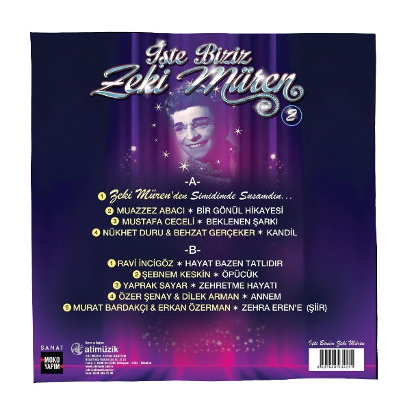 Zeki Müren - İşte Biziz Zeki Müren Vol.2 (Plak) Zeki Müren İşte Biziz Zeki Müren Plak | Vol.2 LP
