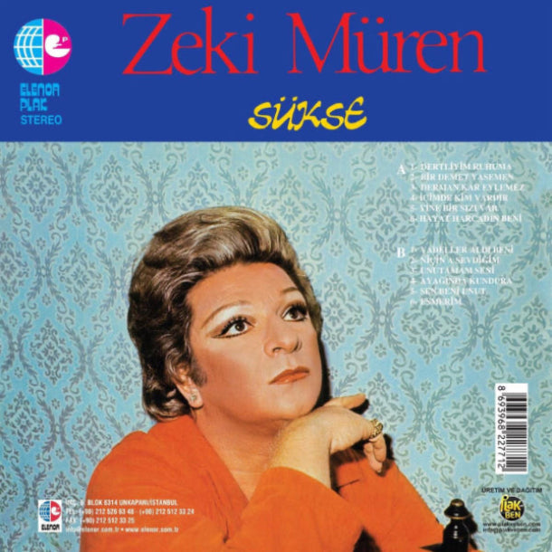 Zeki Müren Plak | Sükse(Türk Sanat | Sanat Müziği Plak) Schallplatte | LP