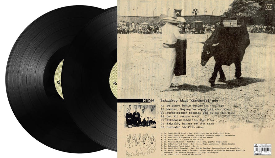 Zen - Bakırköy Akıl Hastanesi'nde (2 Plak) Türkçe | Rock | Plak | Schallplatte | LP