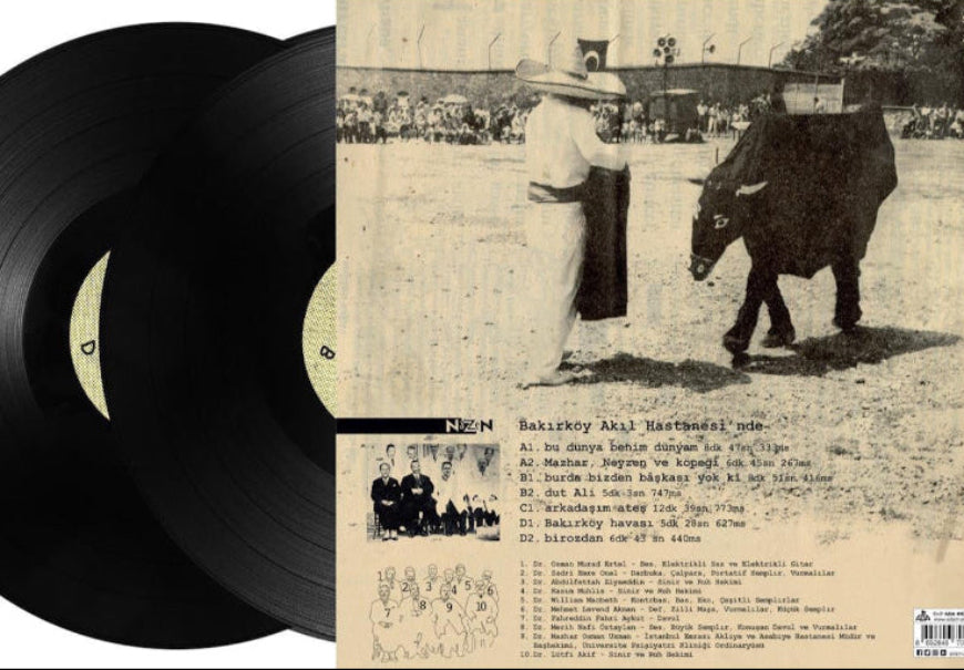 Zen - Bakırköy Akıl Hastanesi'nde (2 Plak) Türkçe | Rock | Plak | Schallplatte | LP
