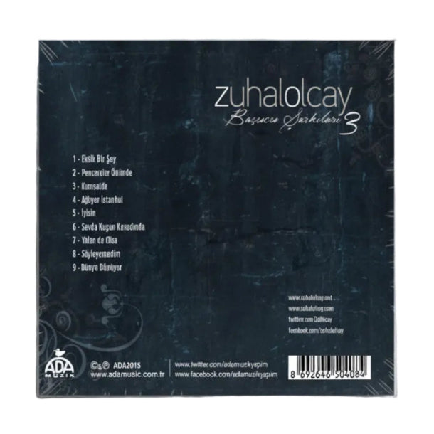 Zuhal Olcay - Başucu Şarkıları 3 (CD) Türkçe | Pop | CD