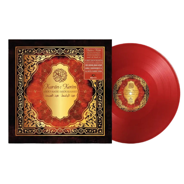 Kur'an-I Kerim - Abdülbasid Abdussamed Plak |Abdülbasid Abdussamed Kur'an-ı Kerim (Kırmızı Renk LP)Plak