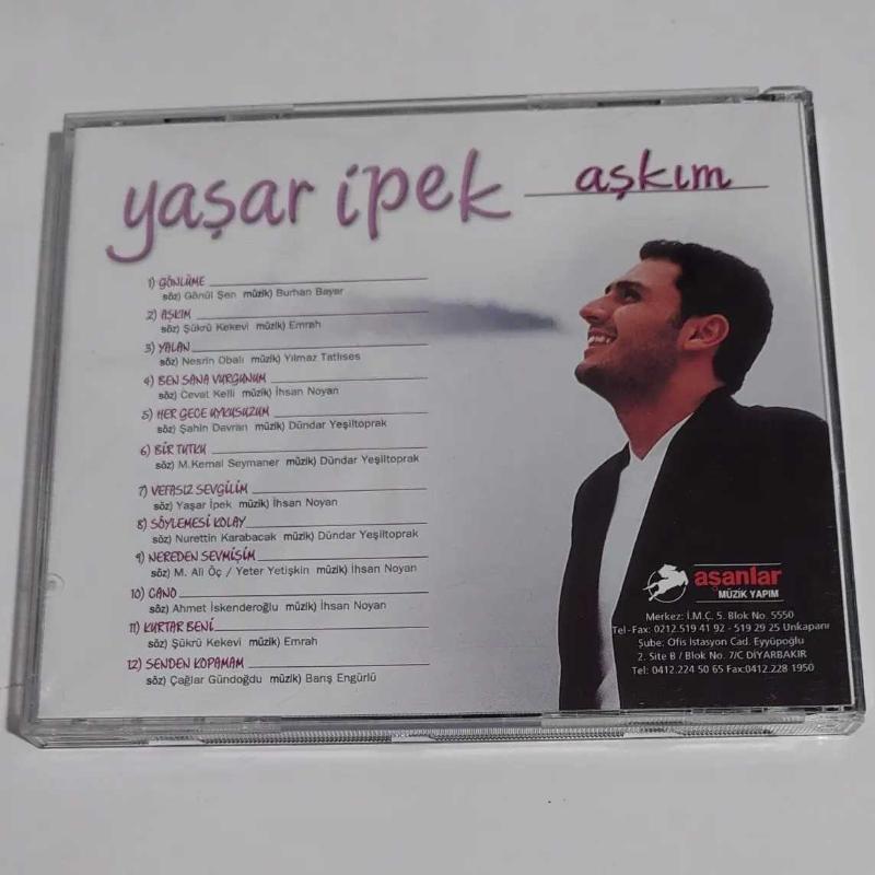 YAŞAR İPEK - AŞKIM (Arabesk | CD)