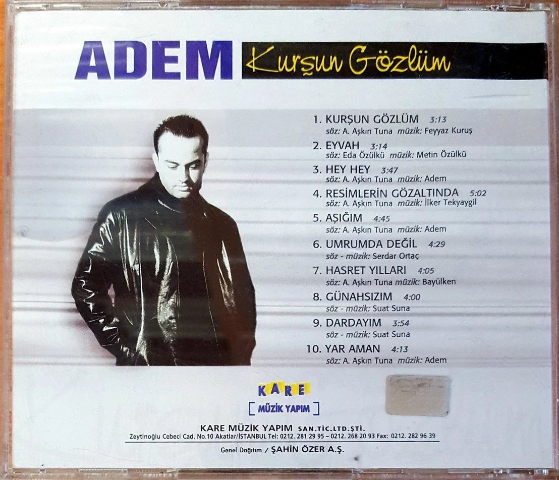 Adem-Kurşun Gözlüm (CD)