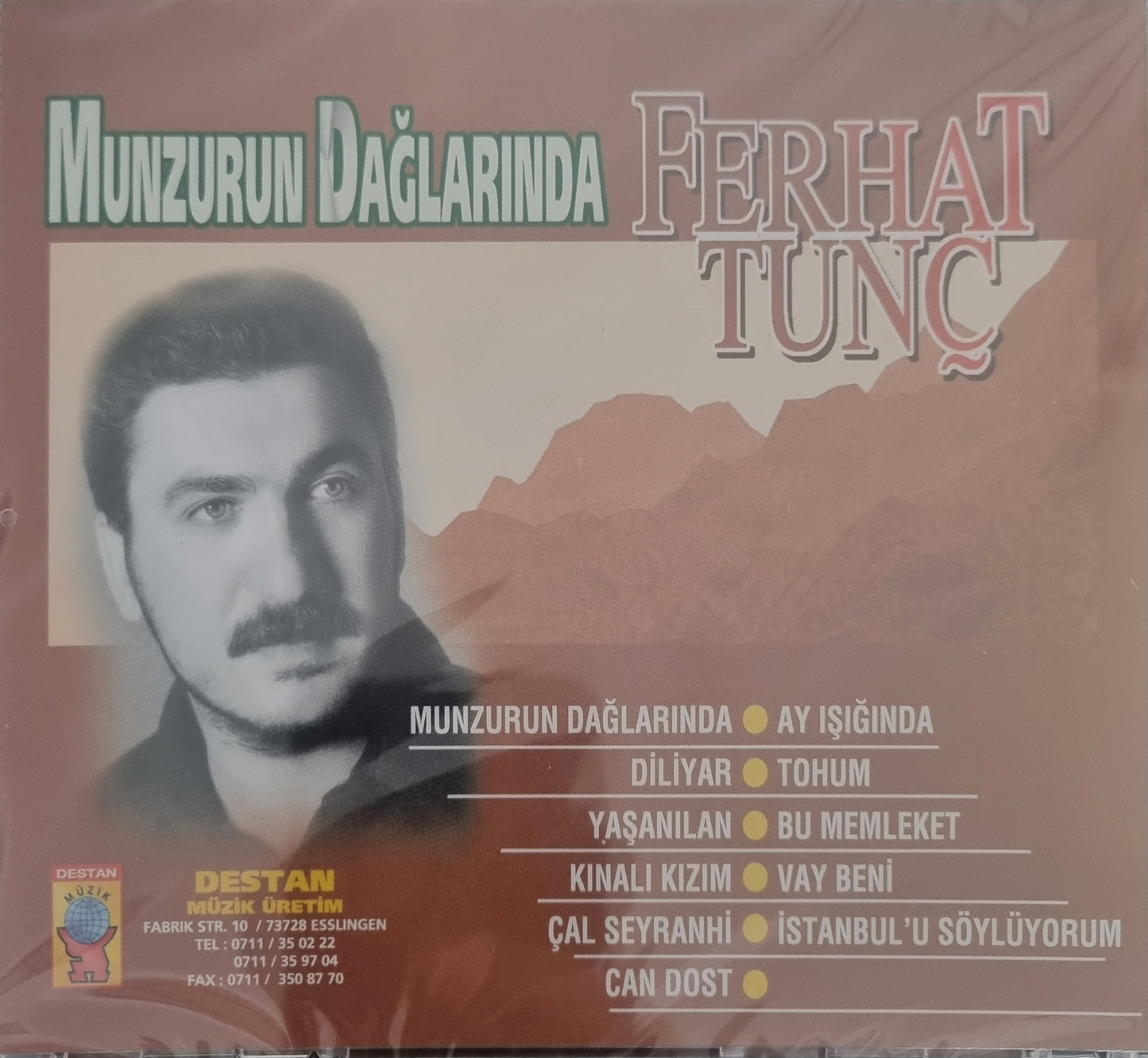 FERHAT TUNC -MUNZURUN DAĞLARINDA CD (DESTAN Müzik)