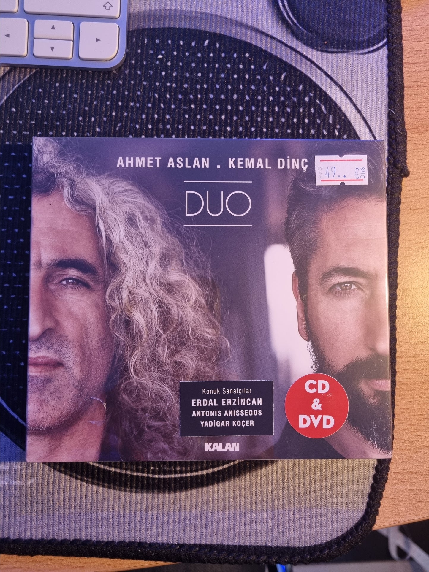 AHMET ASLAN - KEMAL DINC -DUO 2 -CD+ DVD KALAN