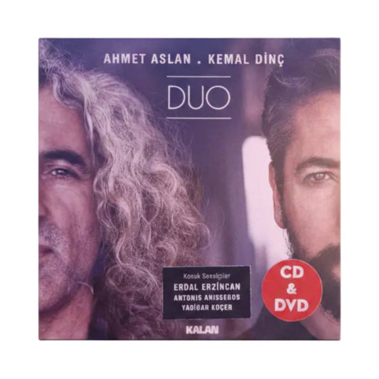 Ahmet Aslan CD | Kemal Dinç | Türk Halk | Özgün | Protesto | Müzik CD ( Duo CD )