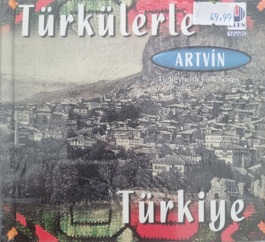 TÜRKÜLERLE ARTVIN TÜRKIYE KÜLTÜR SERISI CD+Kitap / Türkülerle Artvin Türkiye Kültür Serisi Cd