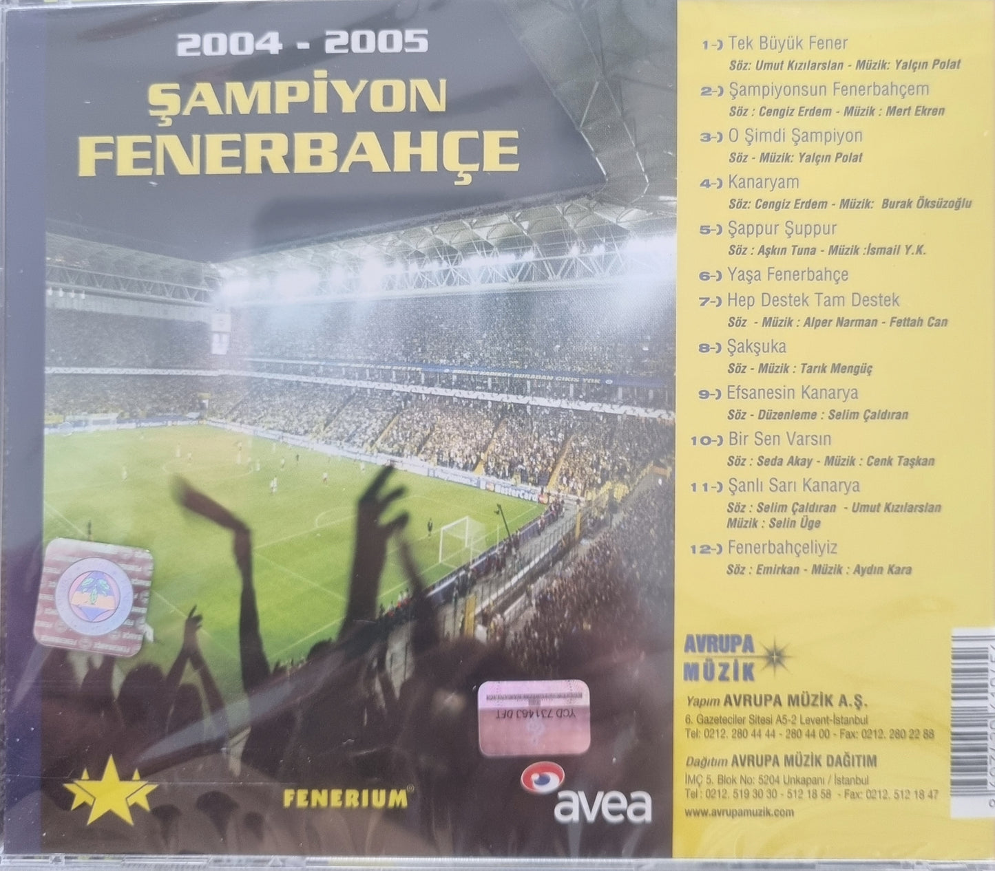 Fenerbahce Marslari - Sampiyon Fenerbahçe 2004