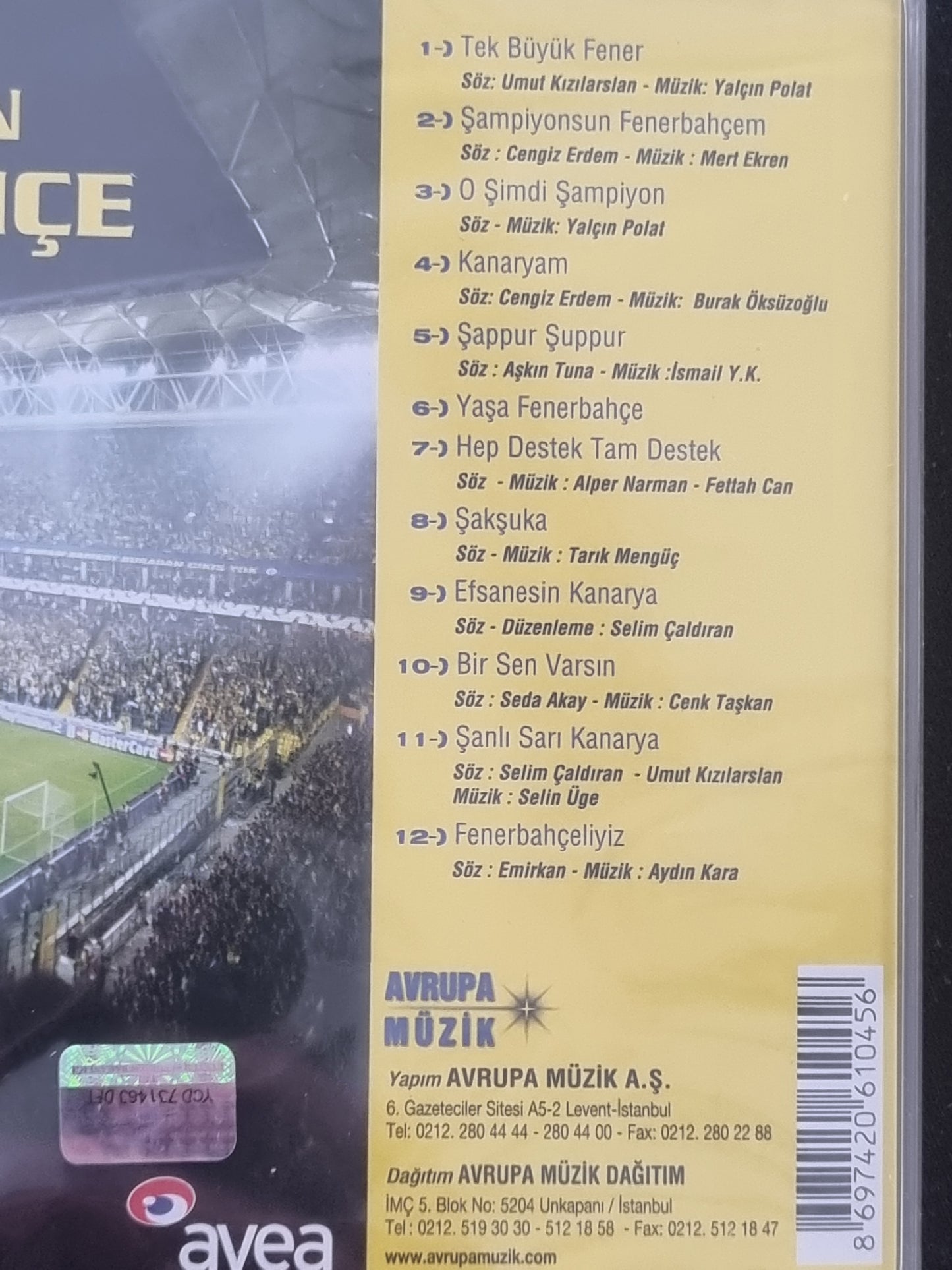 Fenerbahce Marslari - Sampiyon Fenerbahçe 2004