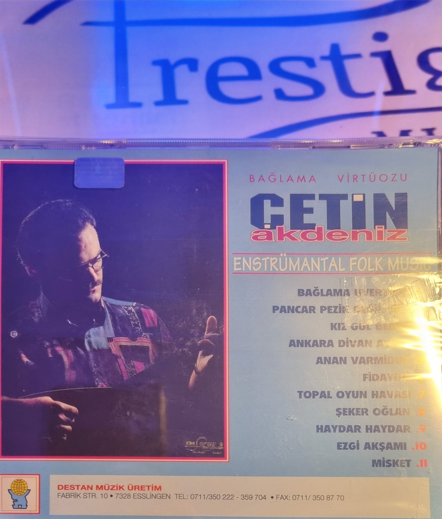 Çetin Akdeniz - Bağlama Virtüözü (CD)