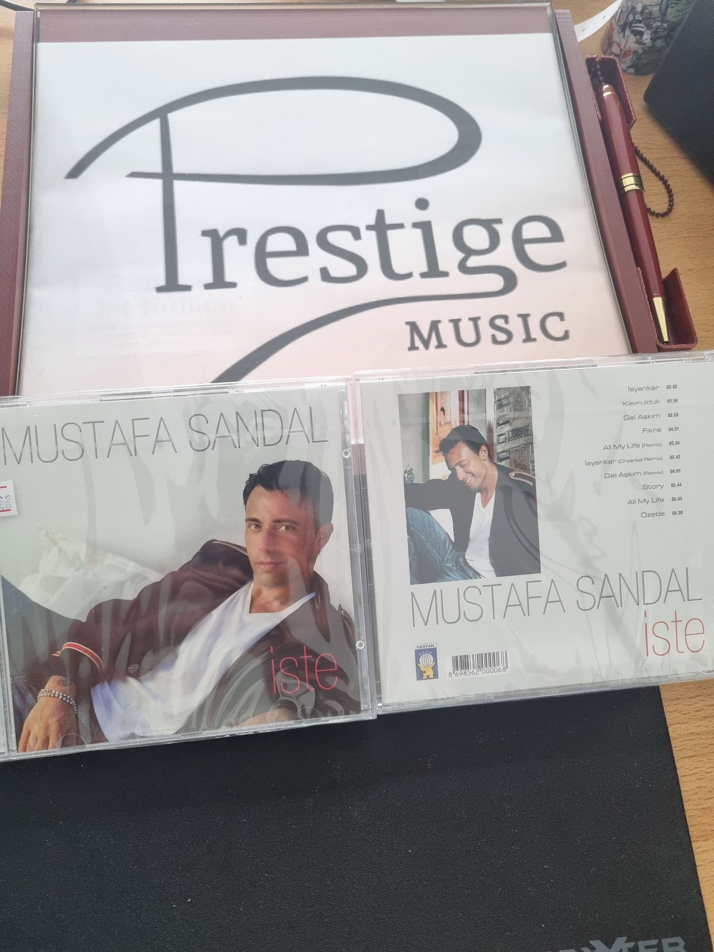 MUSTAFA SANDAL-iSTE-Türkce Pop Müzik CD