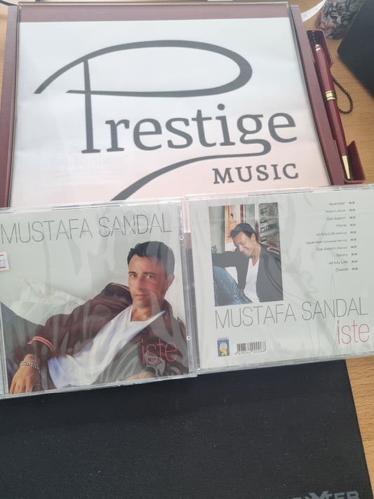 MUSTAFA SANDAL-iSTE-Türkce Pop Müzik CD