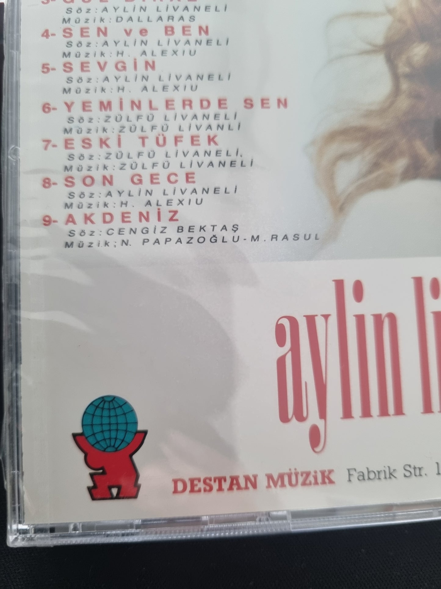 Destan-Müzik-Aylin Livaneli-Sevda Degil CD