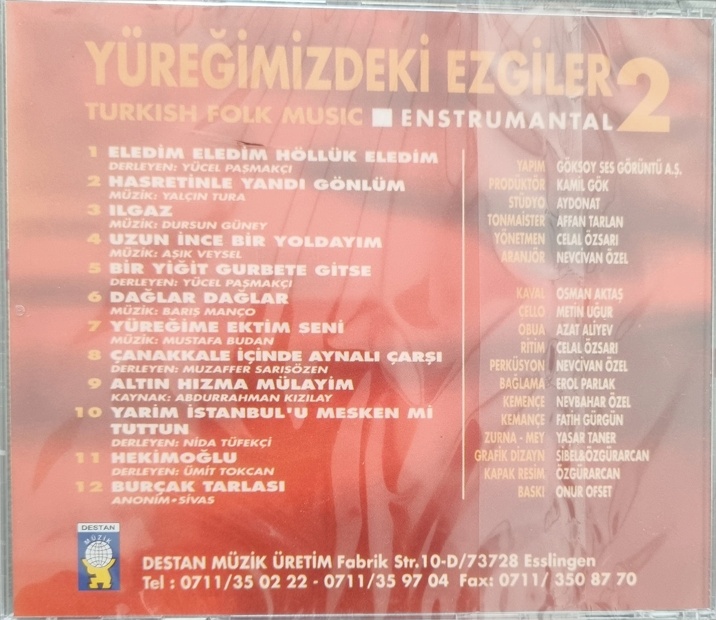 Yüregimizdeki Ezgiler 2 CD