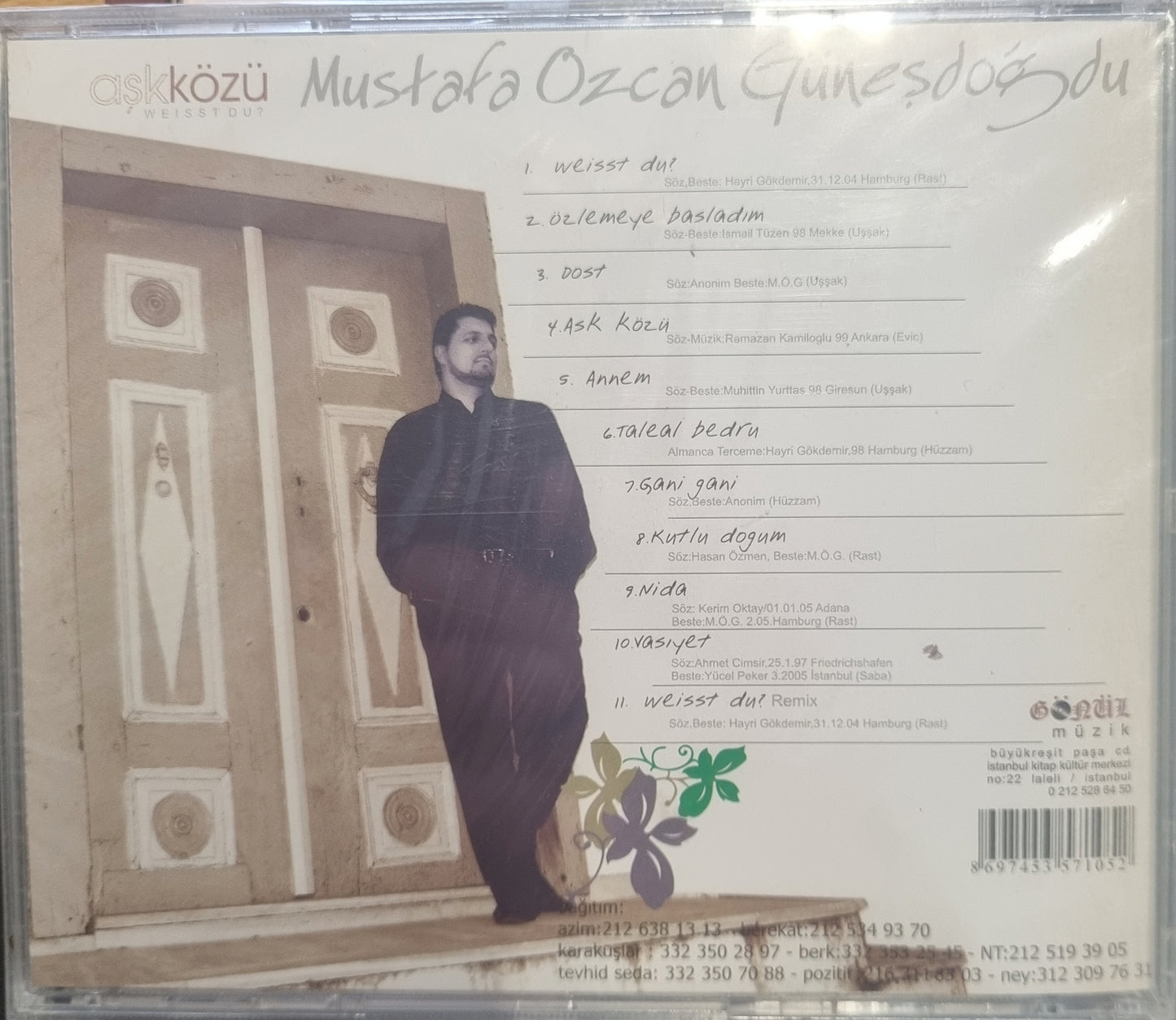 Mustafa Özcan Güneşdoğdu -Aşk Közü CD