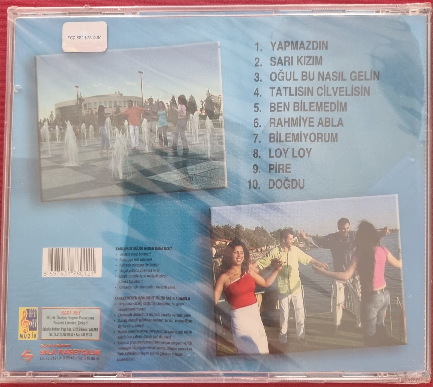 ANKARALI COSKUN -Bilemiyorum VCD