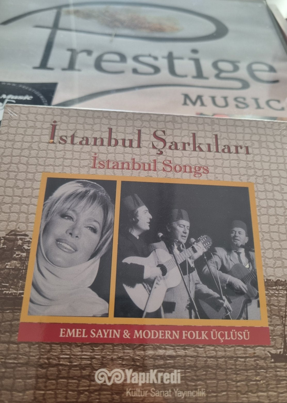 İstanbul Şarkıları CD İstanbul Songs CD-Emel Sayın-Modern Folk Üçlüsü CD