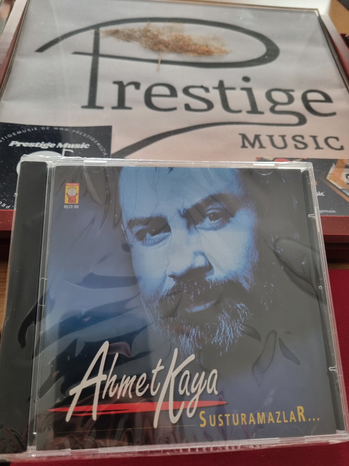 Ahmet Kaya CD-Ahmet Kaya Susturamazlar CD(Destan Müzik Almanya-Esslingen Baski CD)