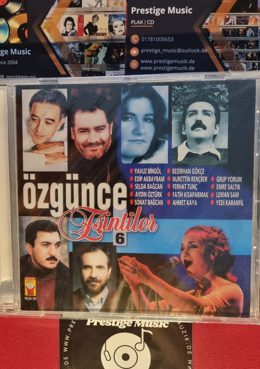 Özgünce Esintiler CD 6(Almanya DESTAN Müzik CD)Türk Halk | Özgün | Protest | Müzik | CD