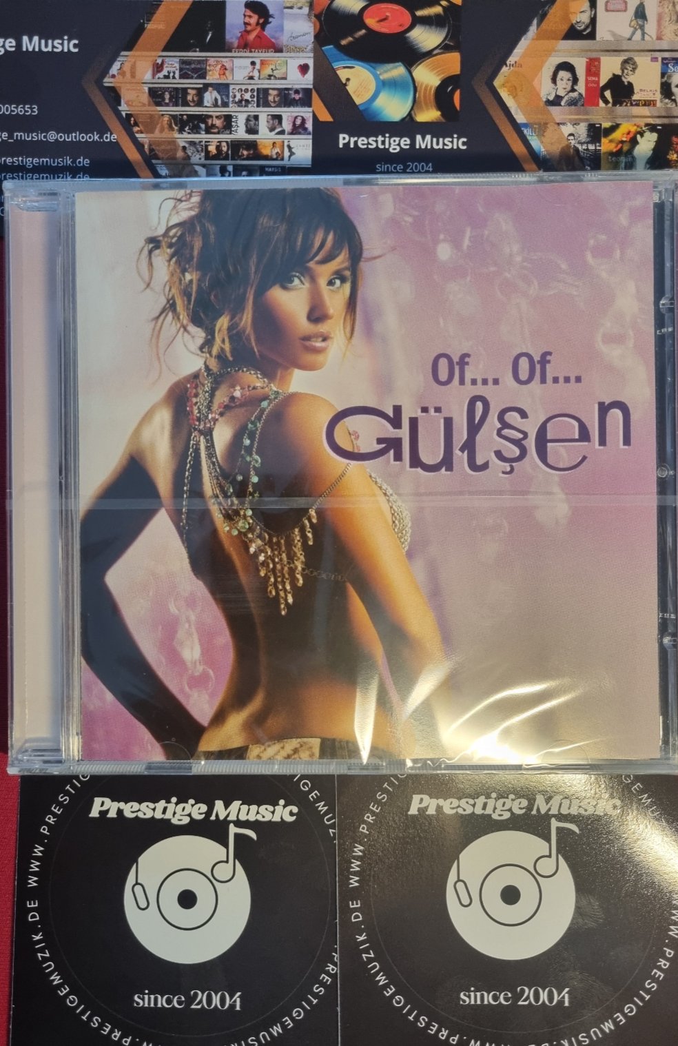 Gülşen CD- Gülsen Of... Of... (CD)Destan Müzik