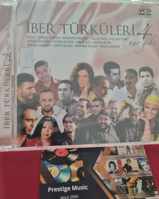 Iber Türküleri VCD - iber Türküleri 4 | Nar Gibi (CD) Türk Halk | Müziği | VCD | CD