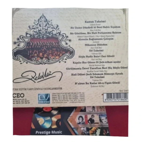 ZEKİ MÜREN CD (CEO 2007) CD|Türk Sanat| Sanat |Müziği |CD