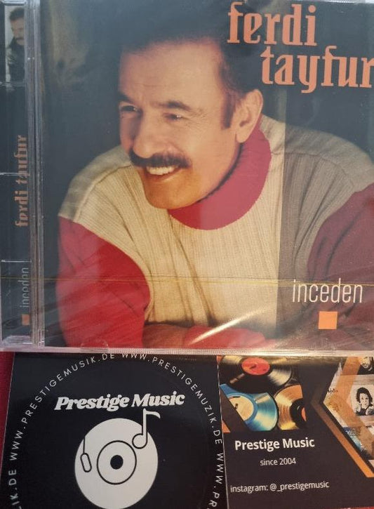 Ferdi Tayfur inceden Inceden CD-Arabesk CD(Destan Müzik Almanya-Esslingen CD)