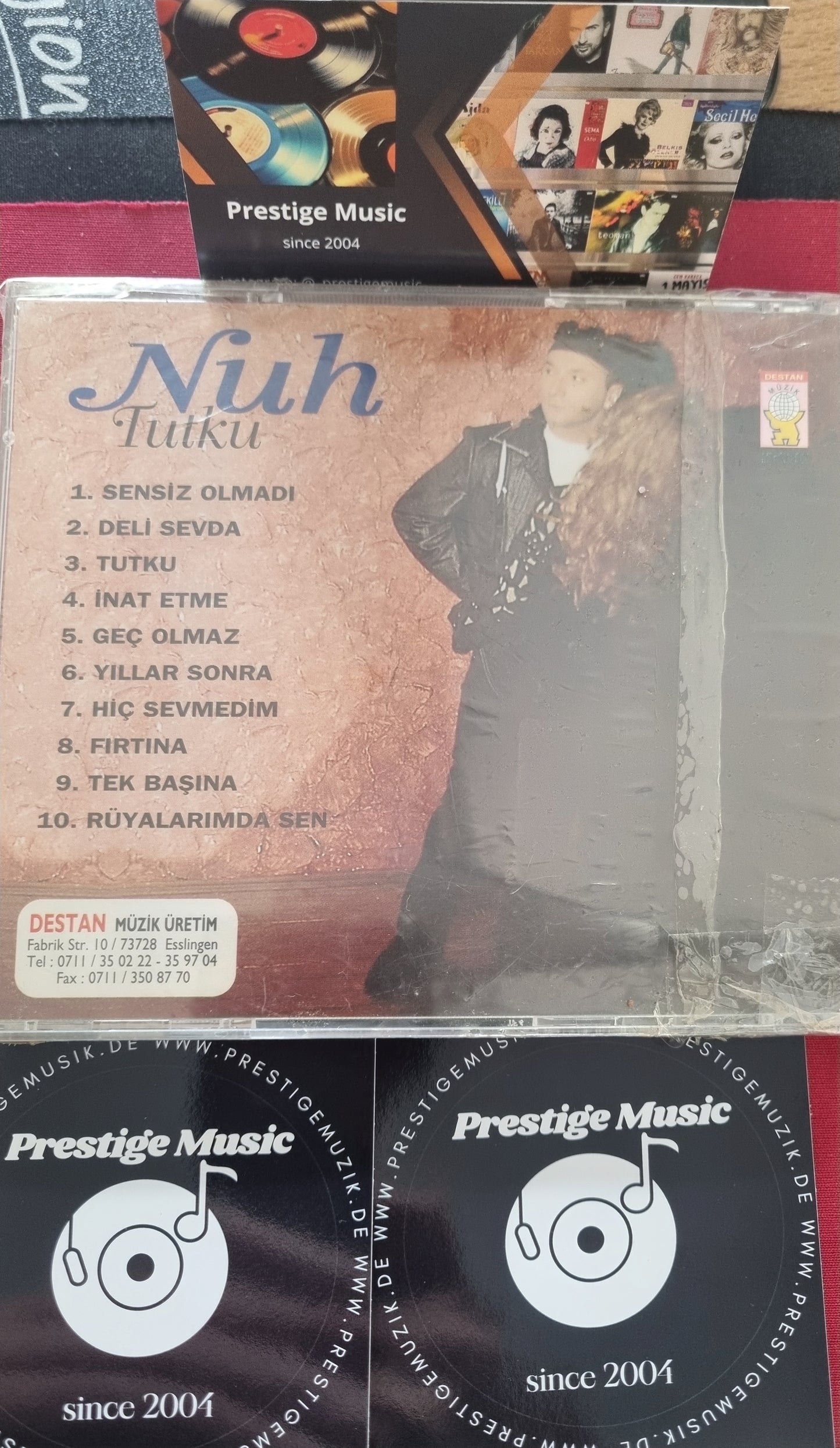 Nuh -Tutku( CD ) Destan Müzik | Almanya |Stuttgart |Esslingen| CD