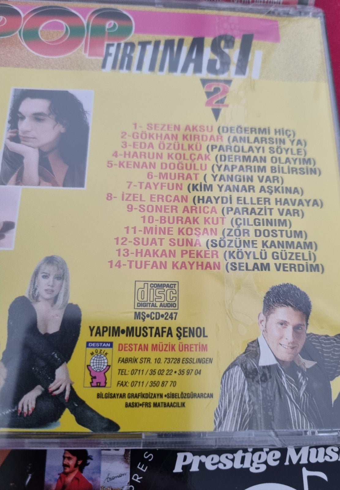 Pop Fırtınası 2 |CD | Almanya | Destan Müzik | CD