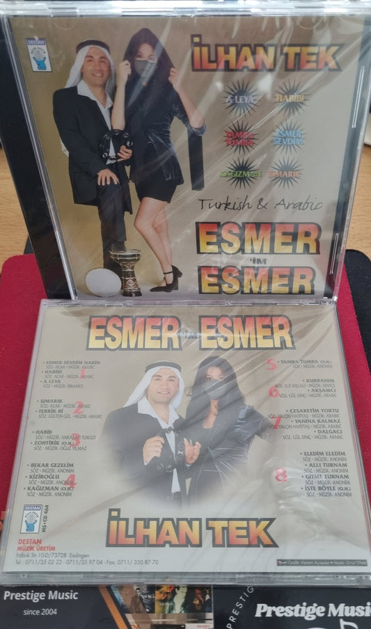 İlhan Tek - Esmer im Esmer | CD | Almanya | Destan Müzik | CD