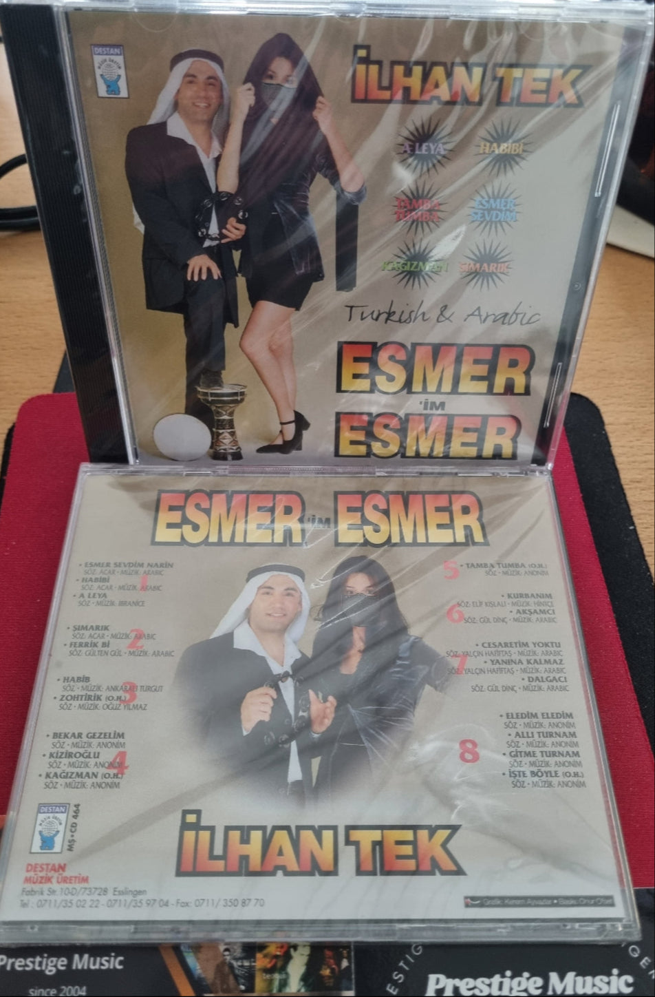 İlhan Tek - Esmer im Esmer | CD | Almanya | Destan Müzik | CD