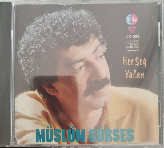 Müslüm Gürses CD | Her Şey Yalan| CD  ( Arabesk CD )Türkçe | CD