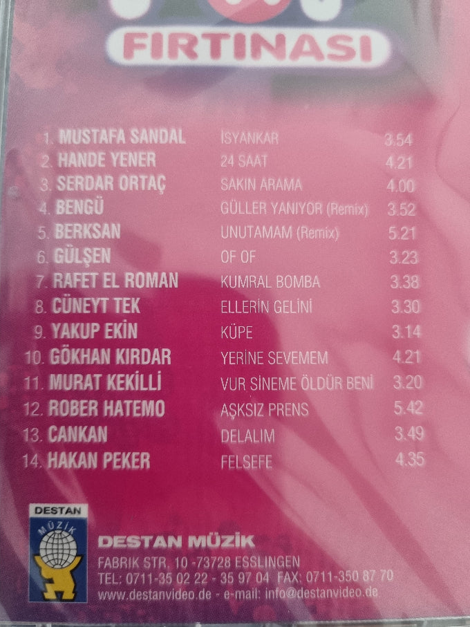 POP Fırtınası Vol.11 CD | Çeşitli Sanatçılar – Türkçe Pop ( DESTAN Müzik ) Almanya