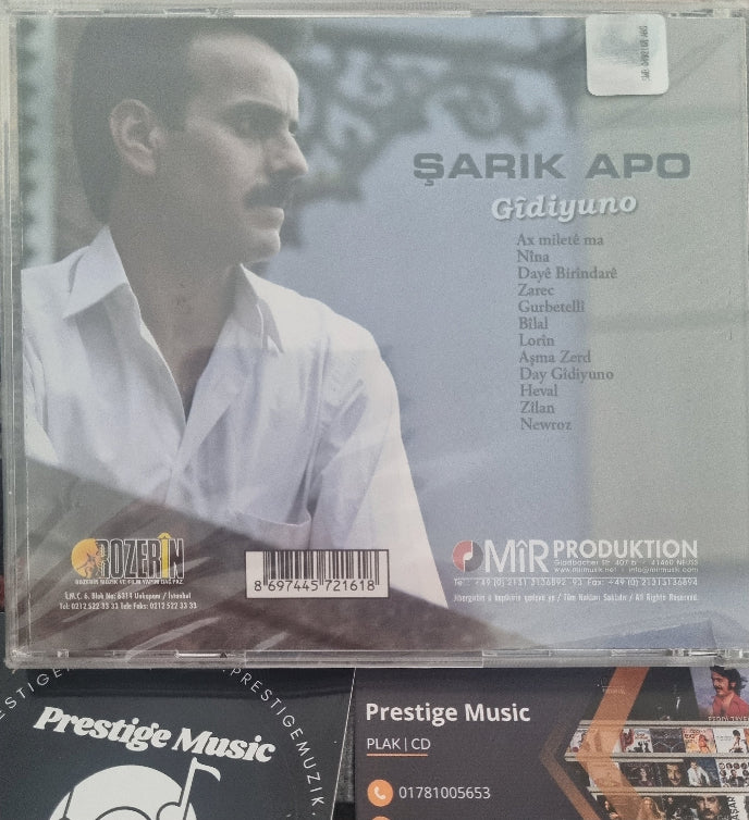 Şarik Apo - Gidiyuno CD | Kürtçe | CD | Almanya