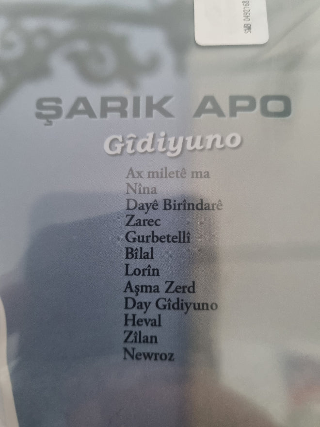 Şarik Apo - Gidiyuno CD | Kürtçe | CD | Almanya