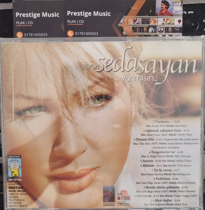 Seda Sayan -Var Mısın ( CD ) DESTAN Müzik | Almanya | CD