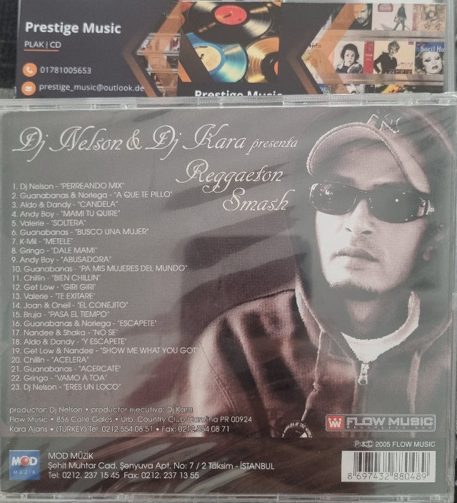 DJ NELSON | DJ KARA PRESENTA | CD |REGGAETON SMASH