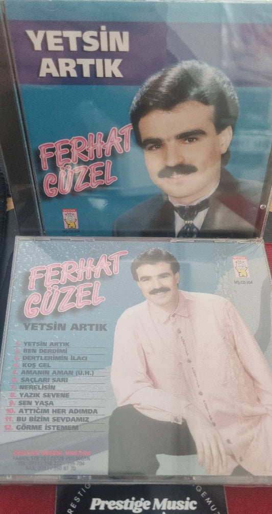 FERHAT GÜZEL - Yetsin Artık CD | Almanya Basım CD | Destan Müzik