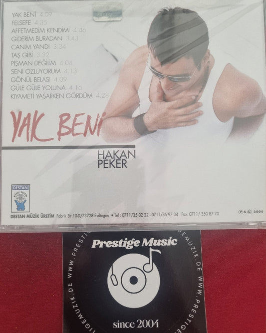 Hakan Peker - Yak Beni CD | Destan Müzik Almanya | CD Sipariş