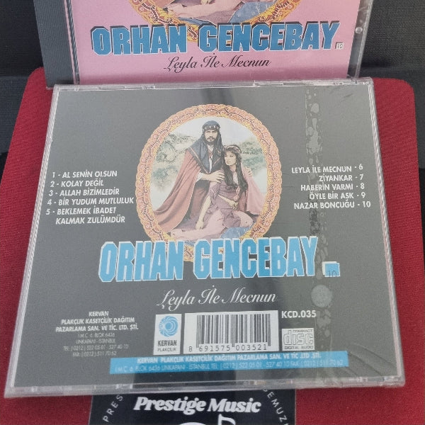 Orhan Gencebay 10 - Leyla İle Mecnun CD | Kervan Plakçılık Kasetçilik