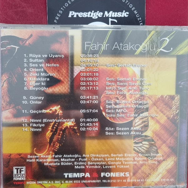 Fahir Atakoğlu - Instrumentalmusik - Müzik CD | Enstrümantal müzik | CD