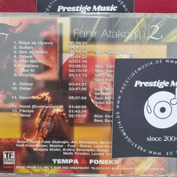Fahir Atakoğlu - Instrumentalmusik - Müzik CD | Enstrümantal müzik | CD