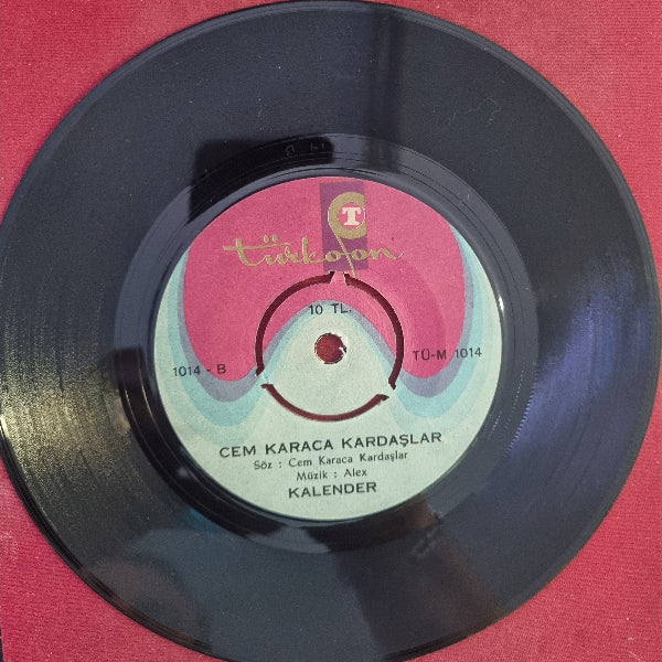 CEM KARACA VE KARDAŞLAR - Dadaloğlu | Kalender - 45'lik Plak | Dönem Plak | Türküfon