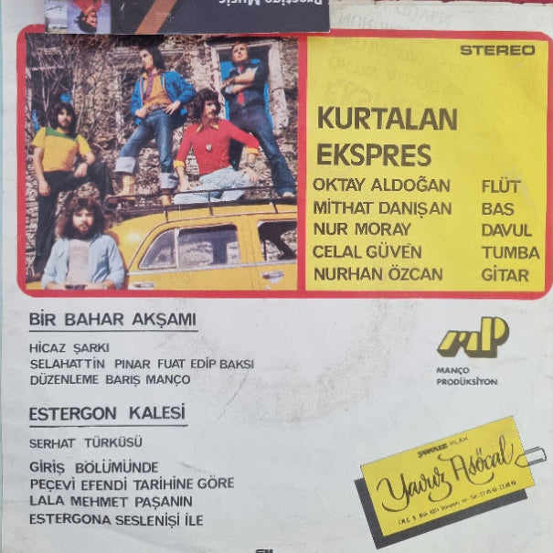 Barış Manço plak | Bir Bahar Akşamı | Estergon Kalesi | Plak | 45'lik | 1974| Plak