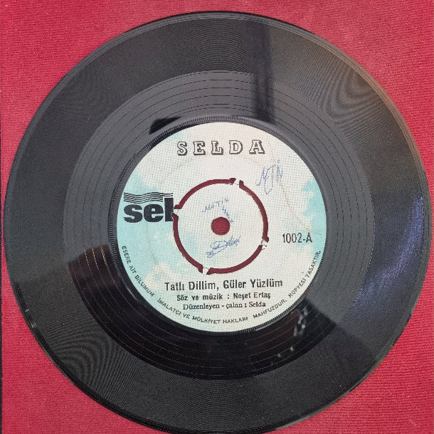 SELDA |Mahpushanelere Güneş Doğmuyor | Tatlı Dillim Güler Yüzlüm | Selda Bağcan Plak | 45'lik plak